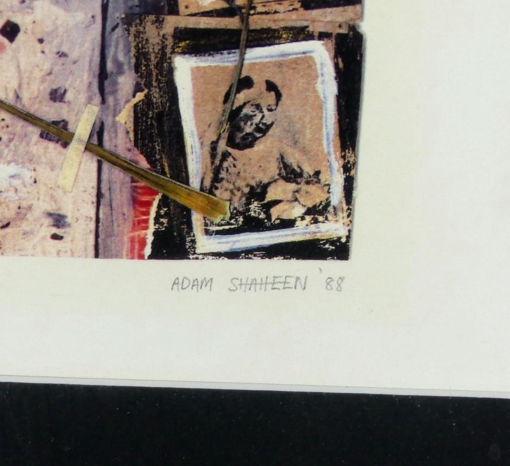 Artwork by Adam Shaheen, Ben, Made of print