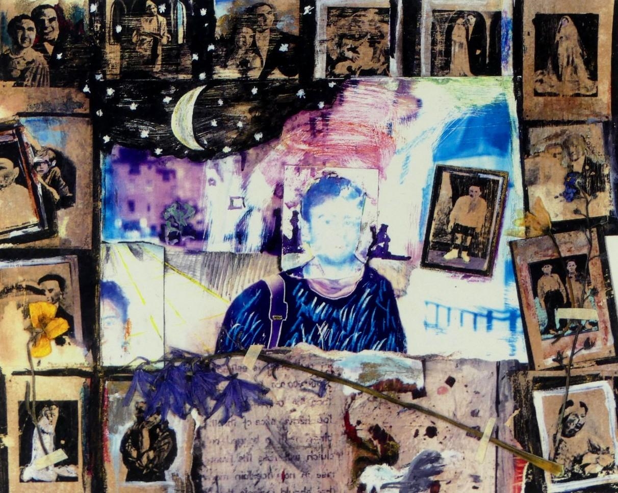 Artwork by Adam Shaheen, Ben, Made of print