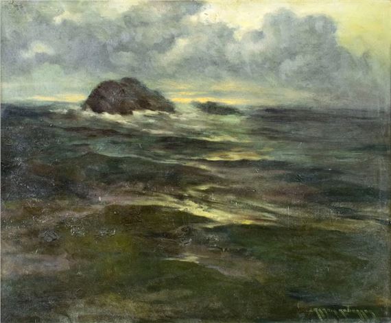 Night Seascape by Julio Garcia Gutierrez