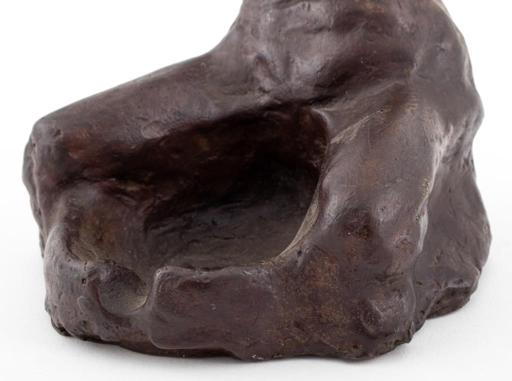 Saint Clair Cemin | Saint-Clair Cemin Nude Bronze Sculptural Ashtray ...