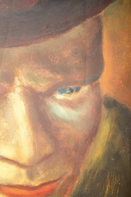 Thomas Hart Benton‏ | Job Goodman Self Portrait Oil on Paper, 1937 ...