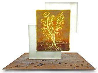 Colleen Gyori  Art Glass Sculpture - Colleen Gyori