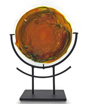 Colleen Gyori  Art Glass Sculpture - Colleen Gyori