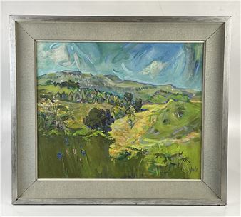 stylised landscape - Forbes Yule