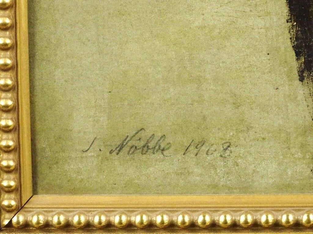 Artwork by Jacob Nöbbe, Jacob Nobbe (Denmark 1850-1919), Made of oil on board