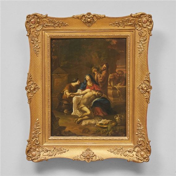 Oljemålning by Johann Jakob Dorner the Elder, dated 1773