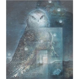Dreamscape Owl - Susan Seddon Boulet