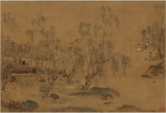 ENJOY THE SUMMER POND by Qiu Ying