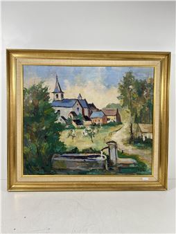 Vue de Chevetogne - Emile Roulin