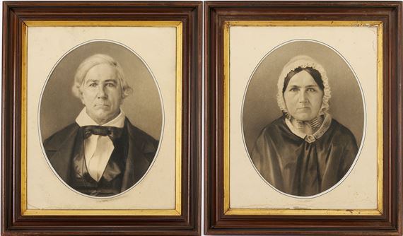 Edward Hacker | Large E TN Charcoal Portraits of McMinn Co. Couple ...