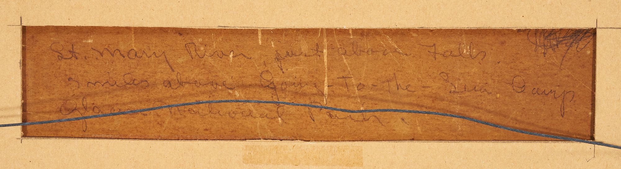 Artwork by Wilma Lucile van Slyck, Wilma Lucile Van Slyck Western Landscape, Glacier National Park, Made of oil on panel painting