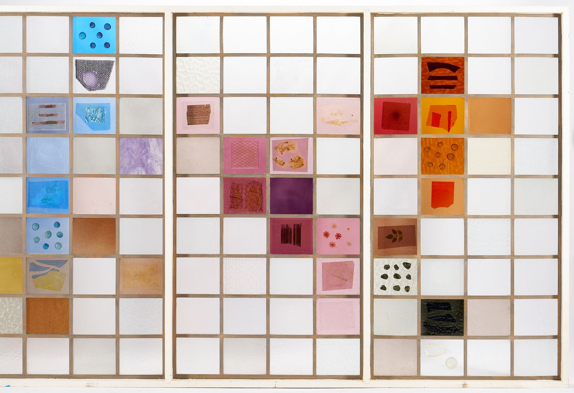 Artwork by Dorothy Sturm, Dorothy Sturm Large Glass Assemblage, c. 1960, Made of glass, fabric and other