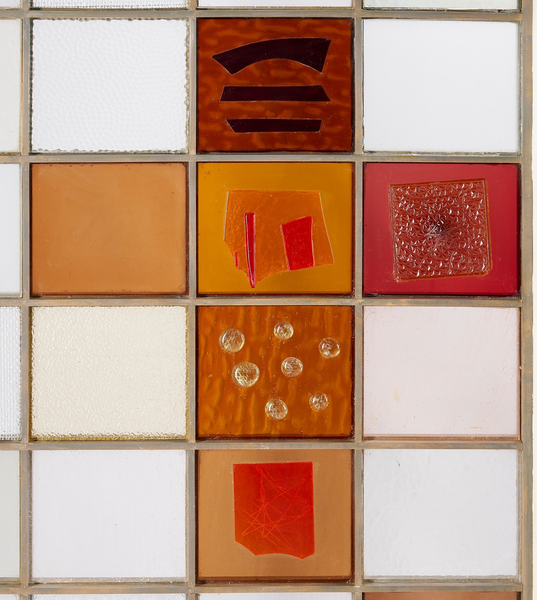 Artwork by Dorothy Sturm, Dorothy Sturm Large Glass Assemblage, c. 1960, Made of glass, fabric and other