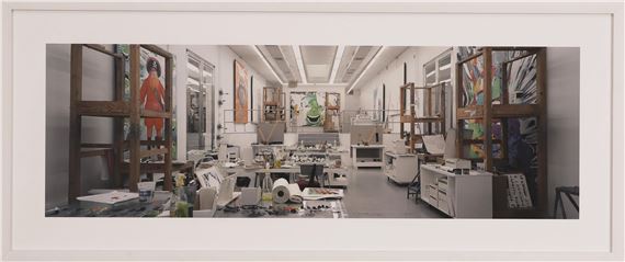 Atelier d’artiste “Jeff Koons”, by Gauthier Deblonde, 2005-2013