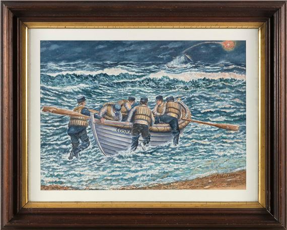 Life savers at work. by John Hutchinson