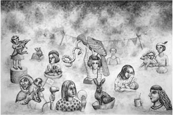 Erica Daborn: Dialogues With Mother Earth: Drawing To Save The Planet - Arts & Science Center for Southeast Arkansas