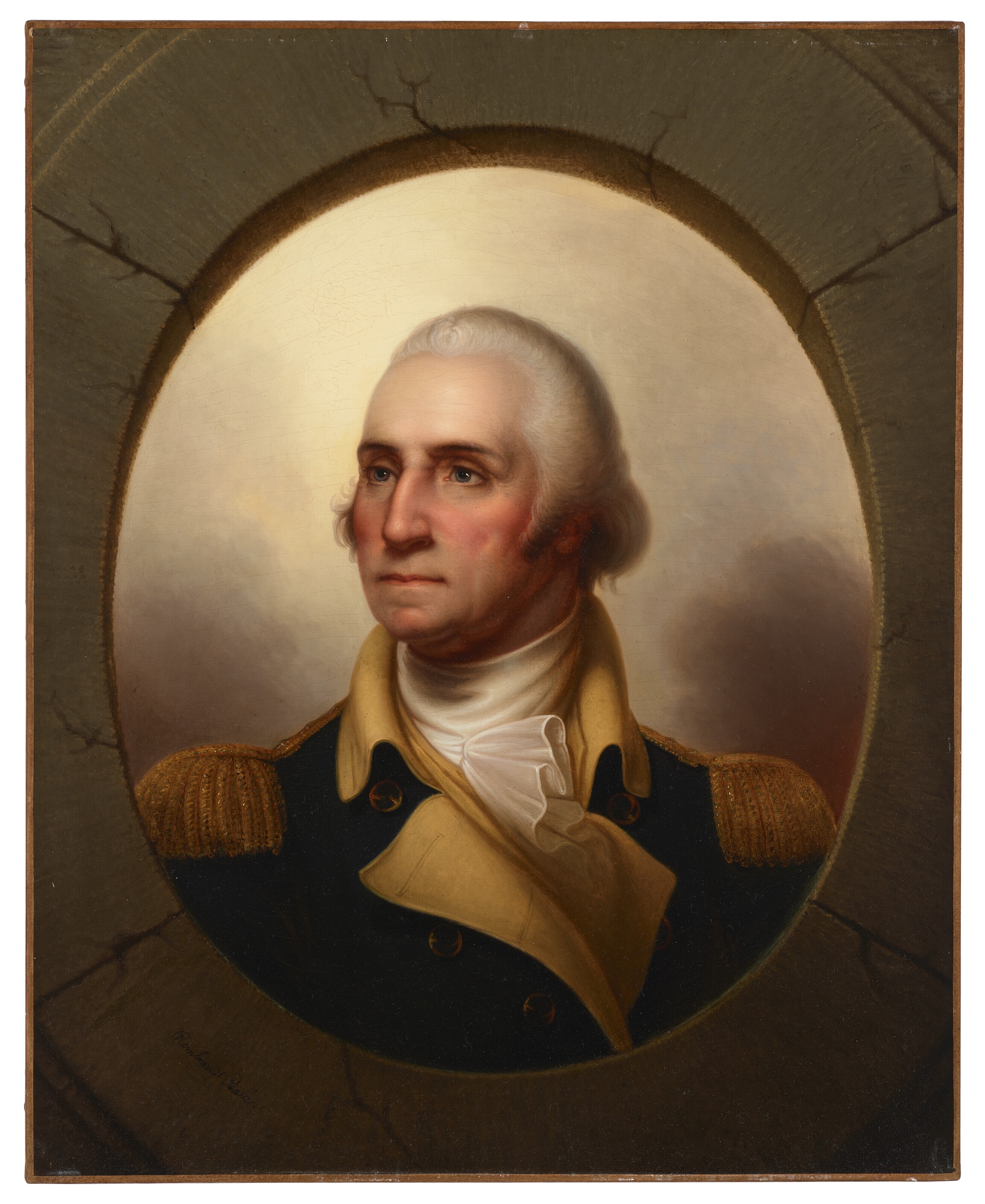 Rembrandt Peale | GEORGE WASHINGTON (Circa 1852) | MutualArt
