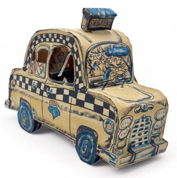 Red Grooms | Red Grooms Ruckus Taxi Model & Book. | MutualArt