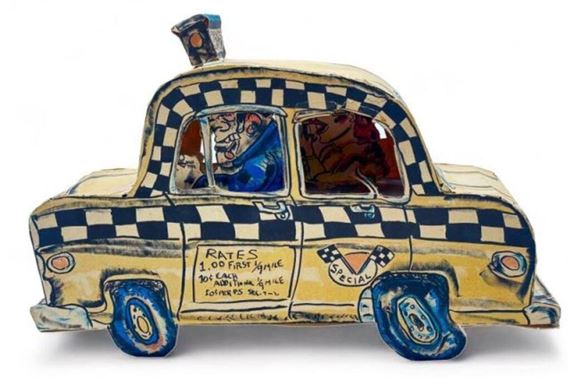 Red Grooms | Red Grooms Ruckus Taxi Model & Book. | MutualArt