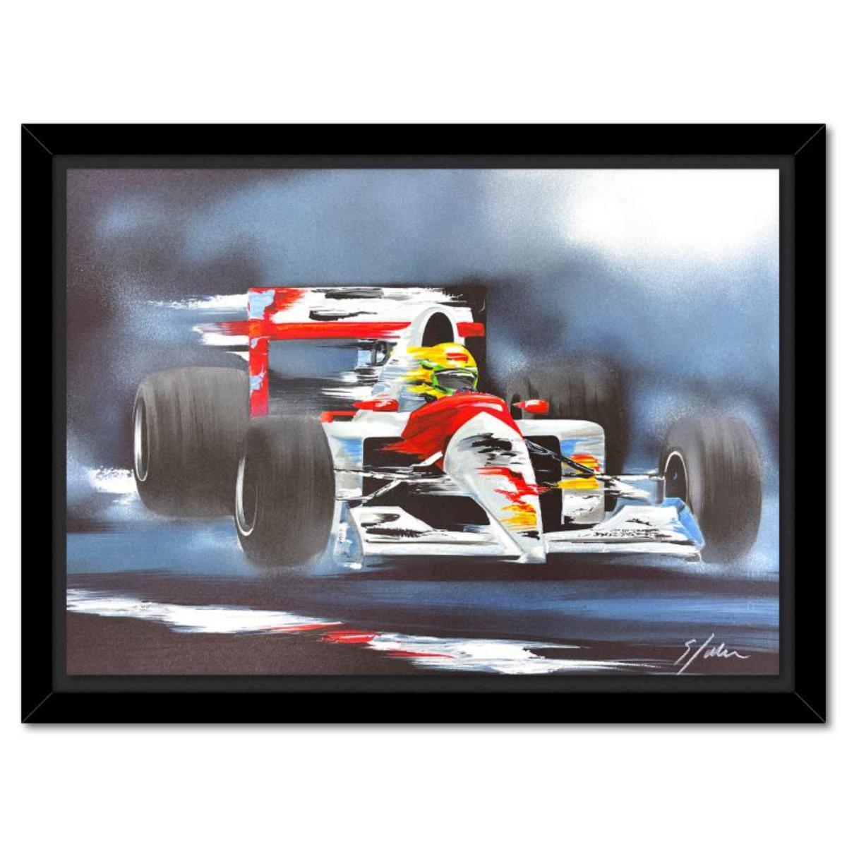 Ayrton Senna Art Show Car