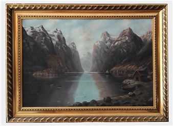 Fjordlandschaft - Lübtow, Bruno - Bruno Lubtow