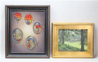 2 Peter Sheesley Oils on Canvas - Peter Sheesley