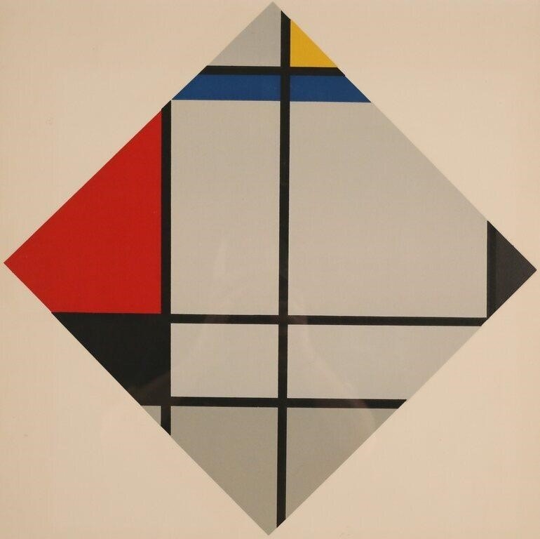 César‏ Domela | Cesar Domela Serigraph Composition Plastique 5M (1926 ...