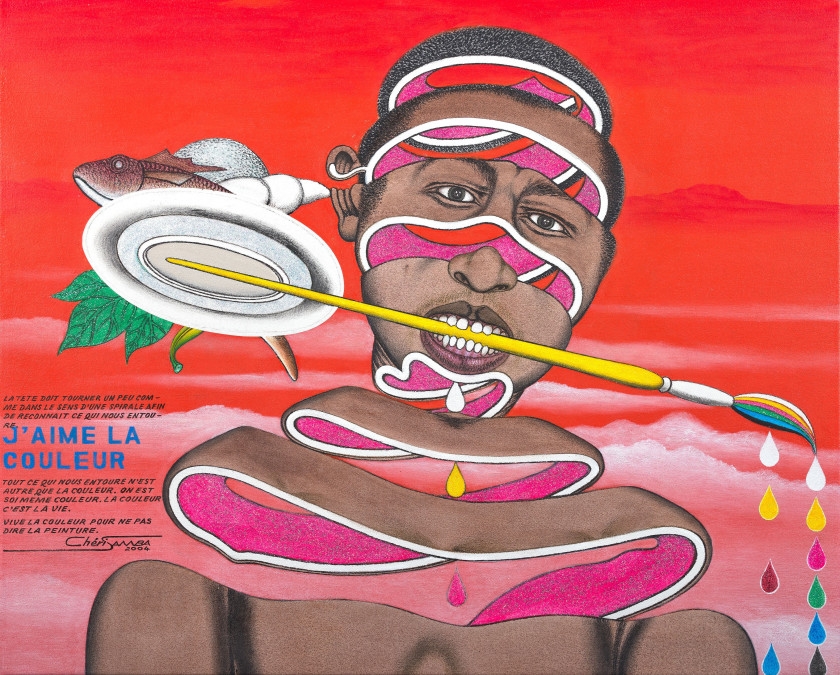 Chéri Samba, 374 Artworks at Auction