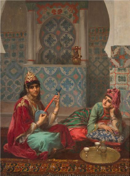 Le concert by Gaston Casimir Saint-Pierre