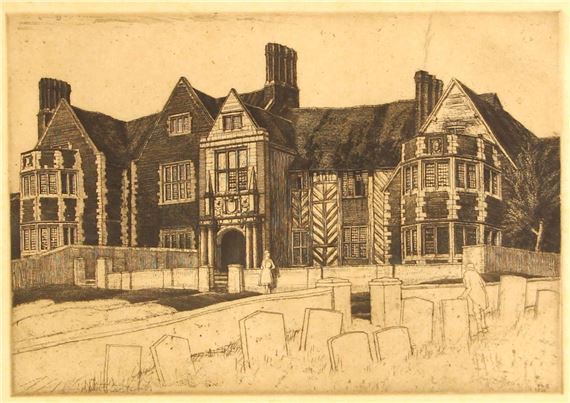 Ragdale Hall by Frederick Landseer Maur Griggs, 1931