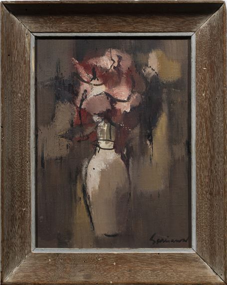 Flowers in a Vase by Sueo Serisawa