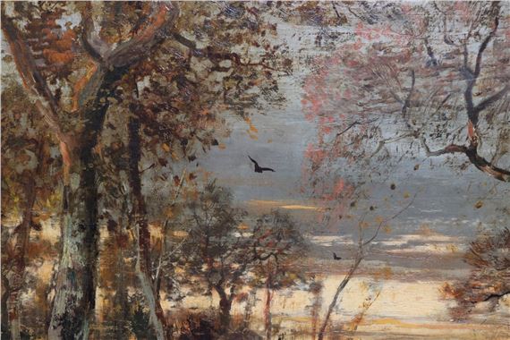 Christopher High Shearer | Forest Landscape (1885) | MutualArt