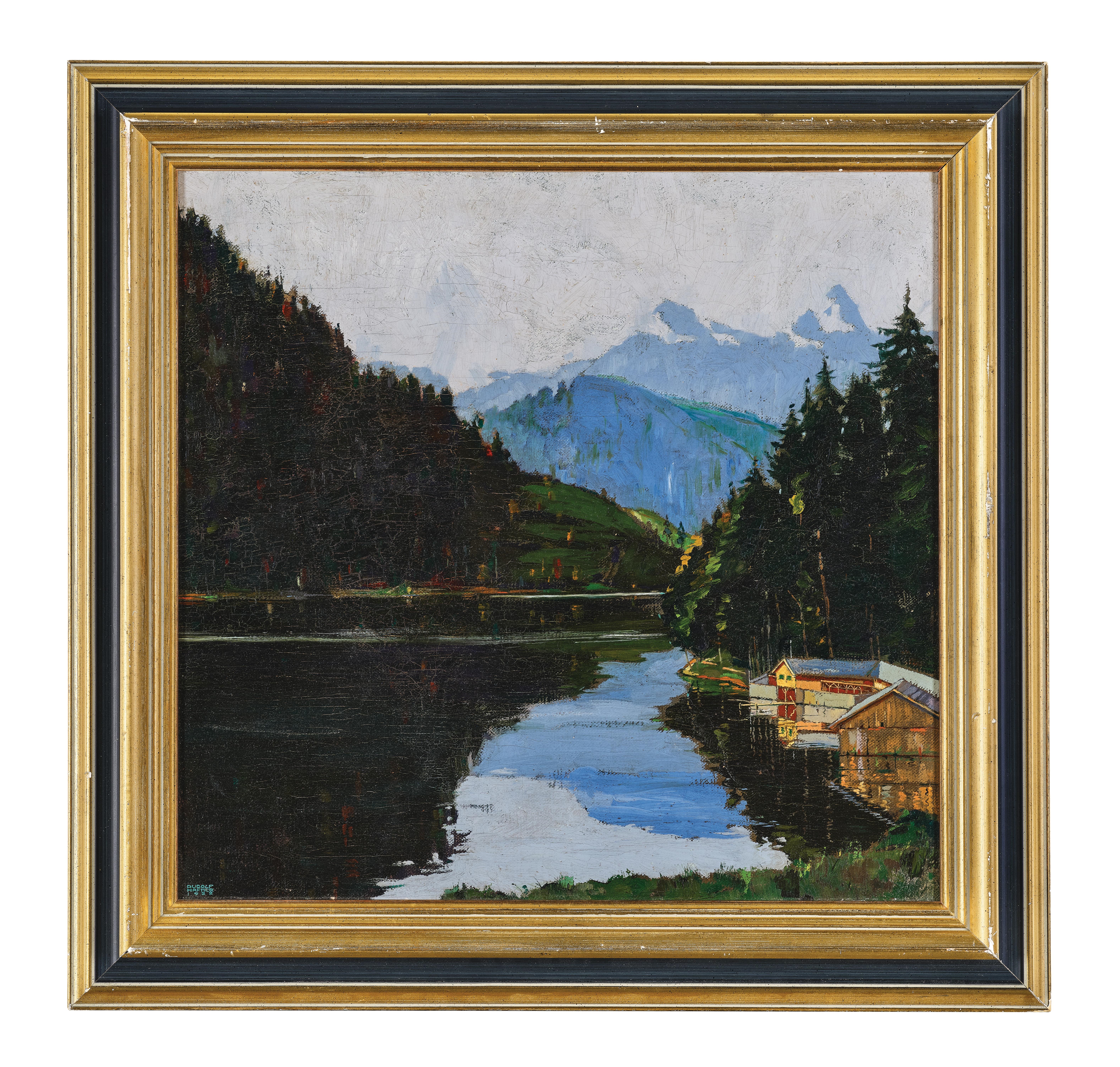Artwork by Rudolf Hafner, Rudolf Hafner, Made of oil on canvas
