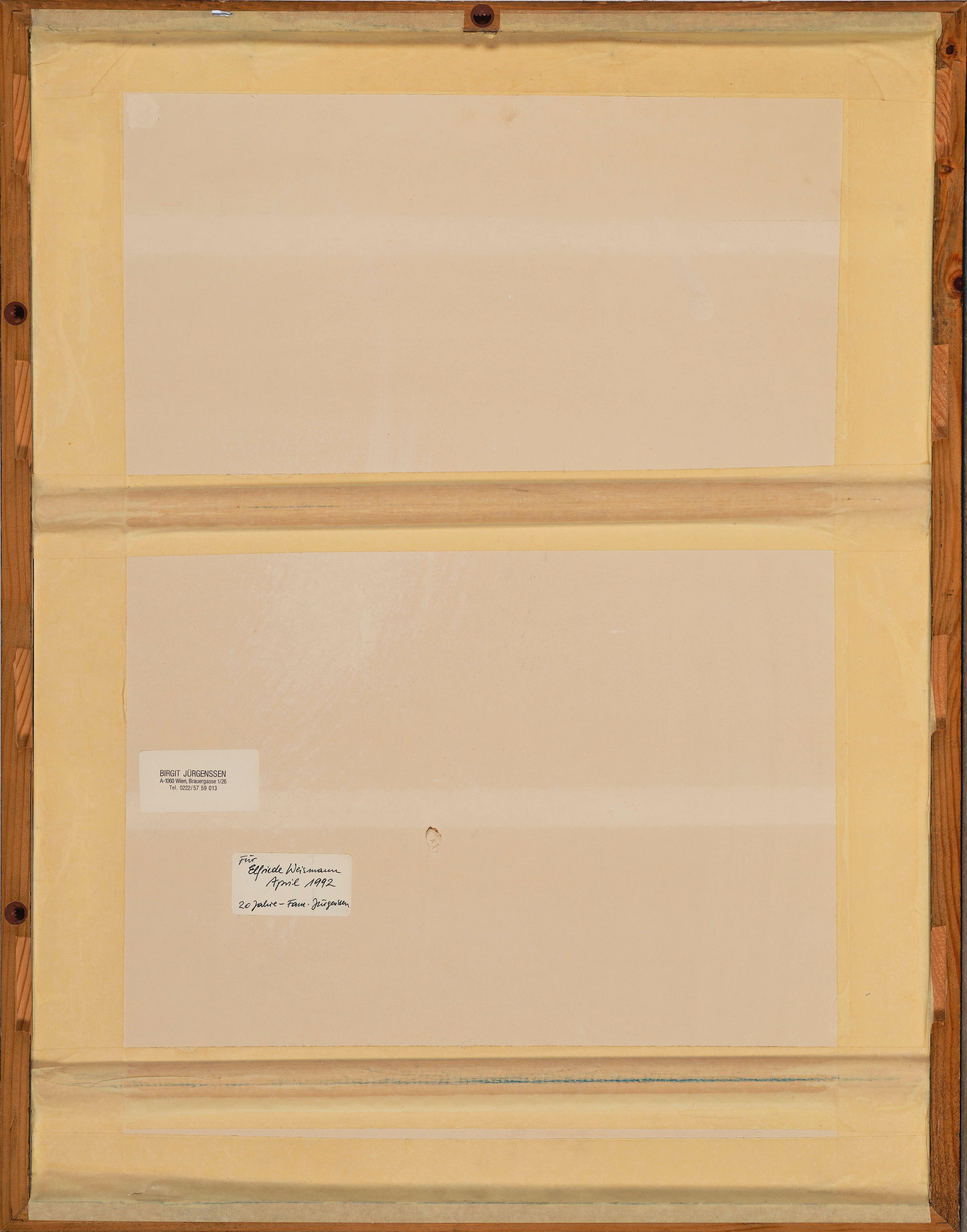 Artwork by Birgit Jurgenssen, Birgit Jürgenssen *, Made of Mixed media on paper