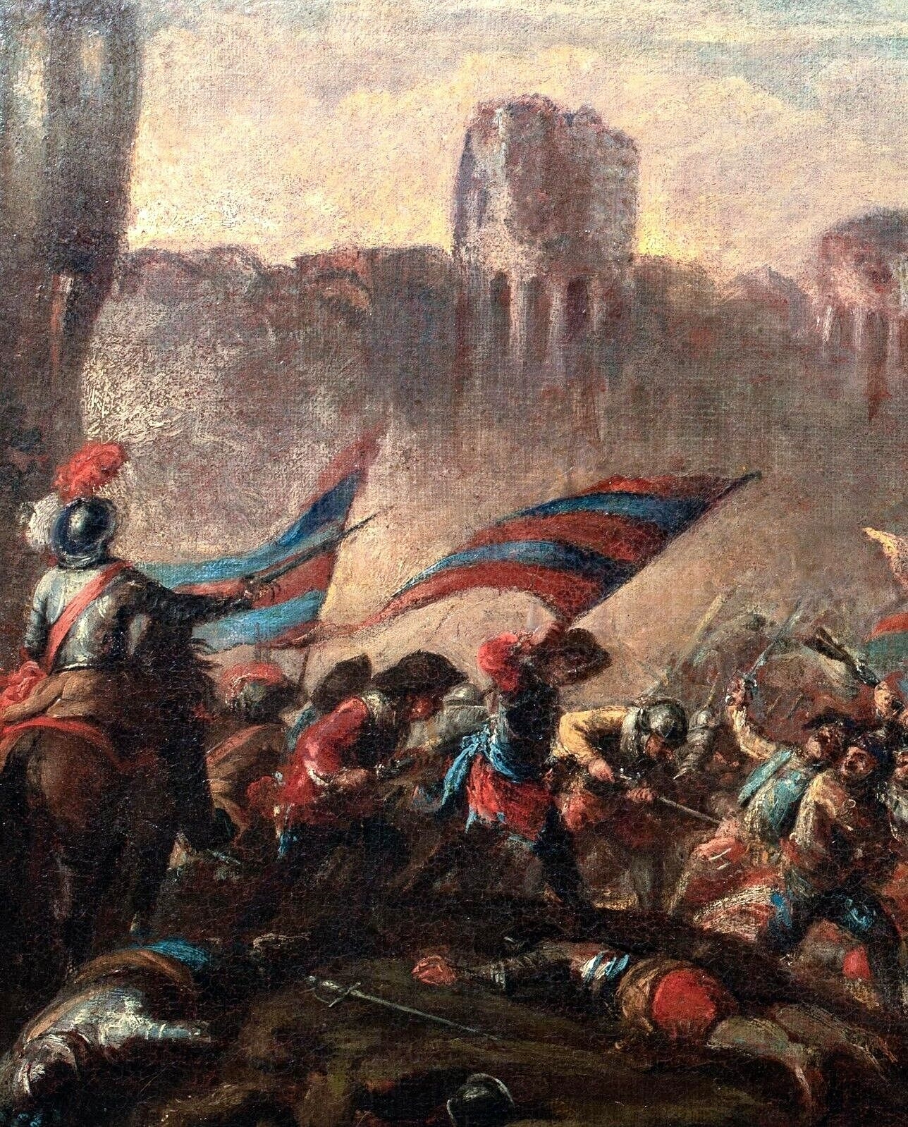 Ancient School, 17th Century | THE BATTLE OF NÖRDLINGEN OIL PAINTING ...
