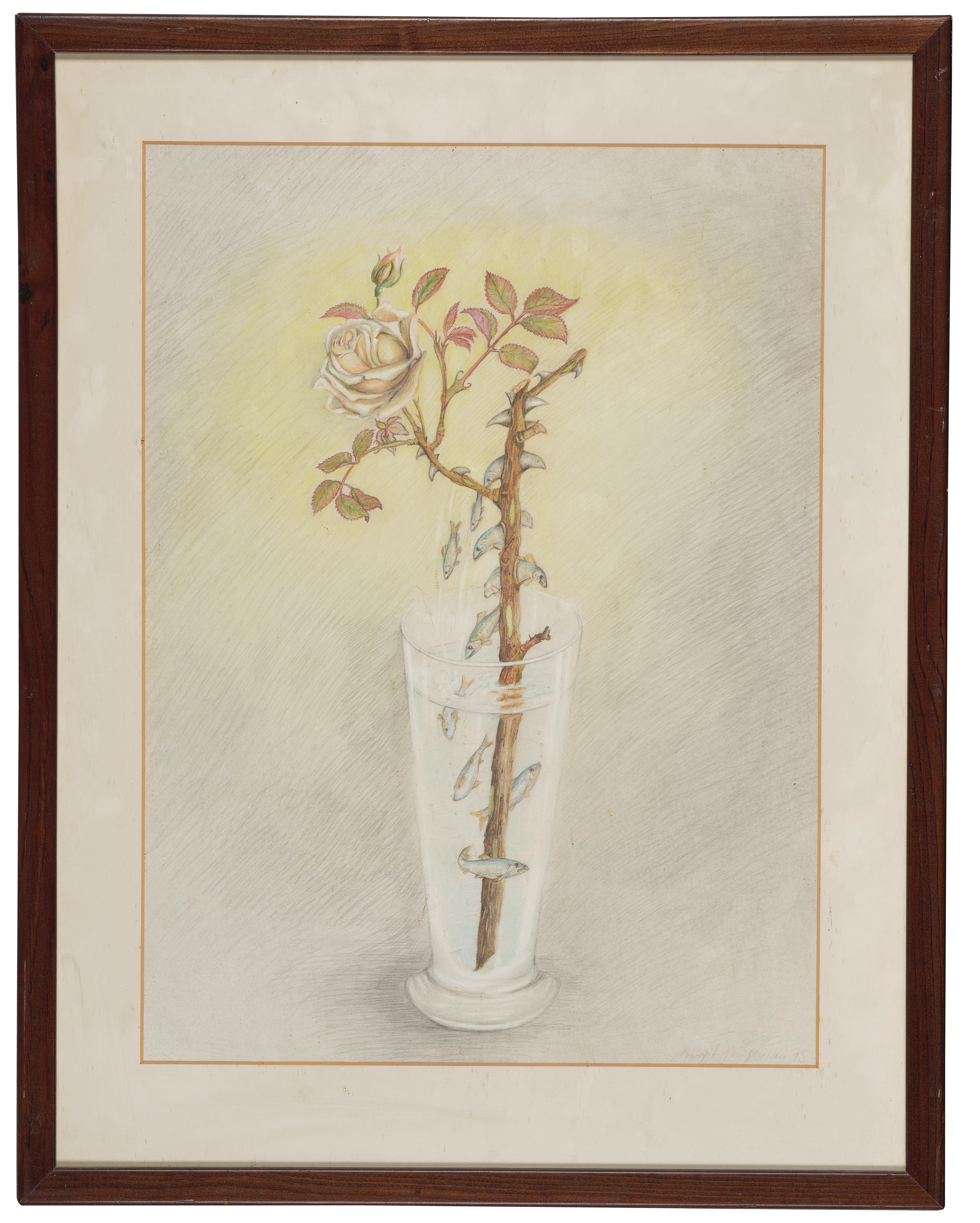 Artwork by Birgit Jurgenssen, Birgit Jürgenssen *, Made of Mixed media on paper