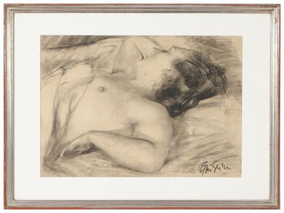 Female nude by Paolo Ghiglia