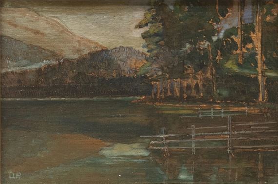 El lago by Domingo Pronsato