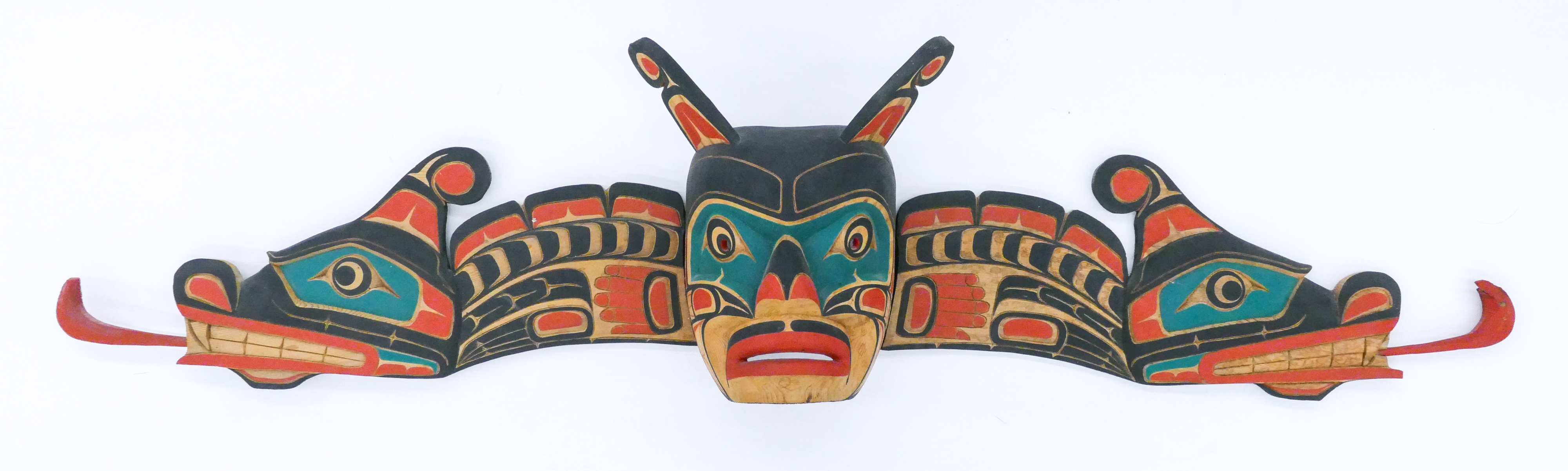 Oscar Matilpi | Ozzie Matilpi ''Kwaquitl Serpent'' (Sisiutl) Painted ...