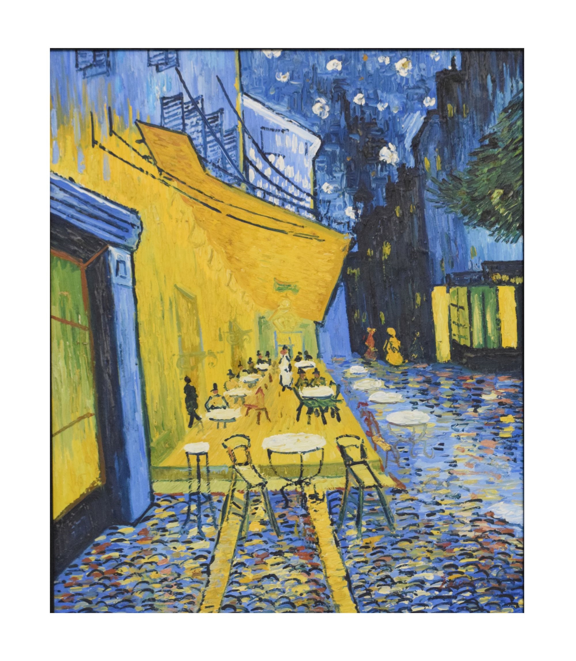 Café Terrace at Night/The Cafe Terrace on the Place du Forum by Vincent van Gogh