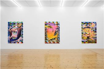 Christine Streuli: Falling Apart - Sfeir-Semler Gallery, Hamburg