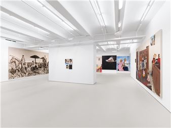Meleko Mokgosi: Spaces Of Subjection: Parts 1 To 5 - Jack Shainman Gallery, New York (20th Street)