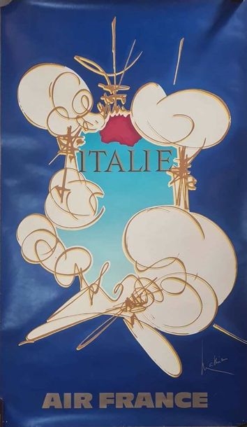 Georges Mathieu | Unscreened poster | MutualArt