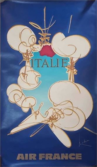 Georges Mathieu | Unscreened poster | MutualArt