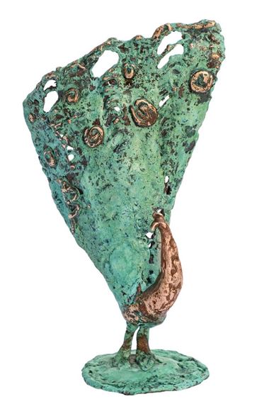 Greater green peacock by Jadwiga Bardyszewska, 2023