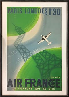 Air France, Paris-Londres' - Roger de Valerio