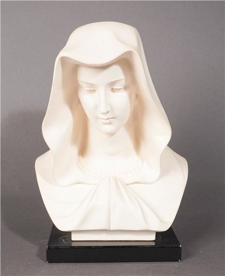 Resin Bust of the Madonna by A. Giannelli