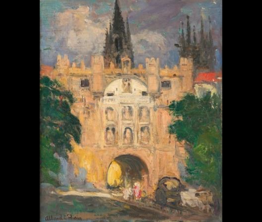 La Porte Sainte Marie à Burgos by Fernand Allard L'Olivier