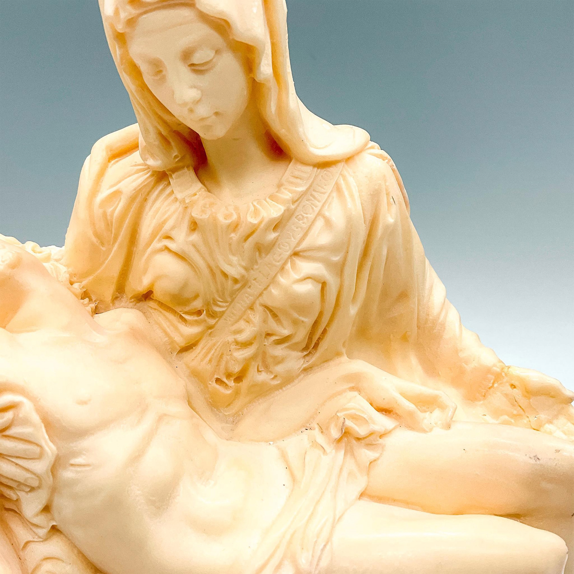 Michelangelo | Resin and Marble Figurine, Madonna della Pieta | MutualArt