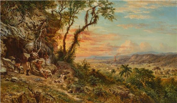 Esteban Chartrand | The Runaways (Cimarrones) (1880) | MutualArt